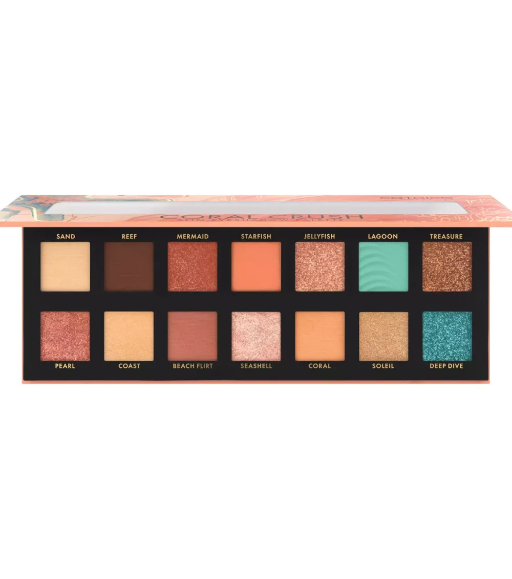 Paleta de sombras de ojos Slim Coral Crush>Catrice Best