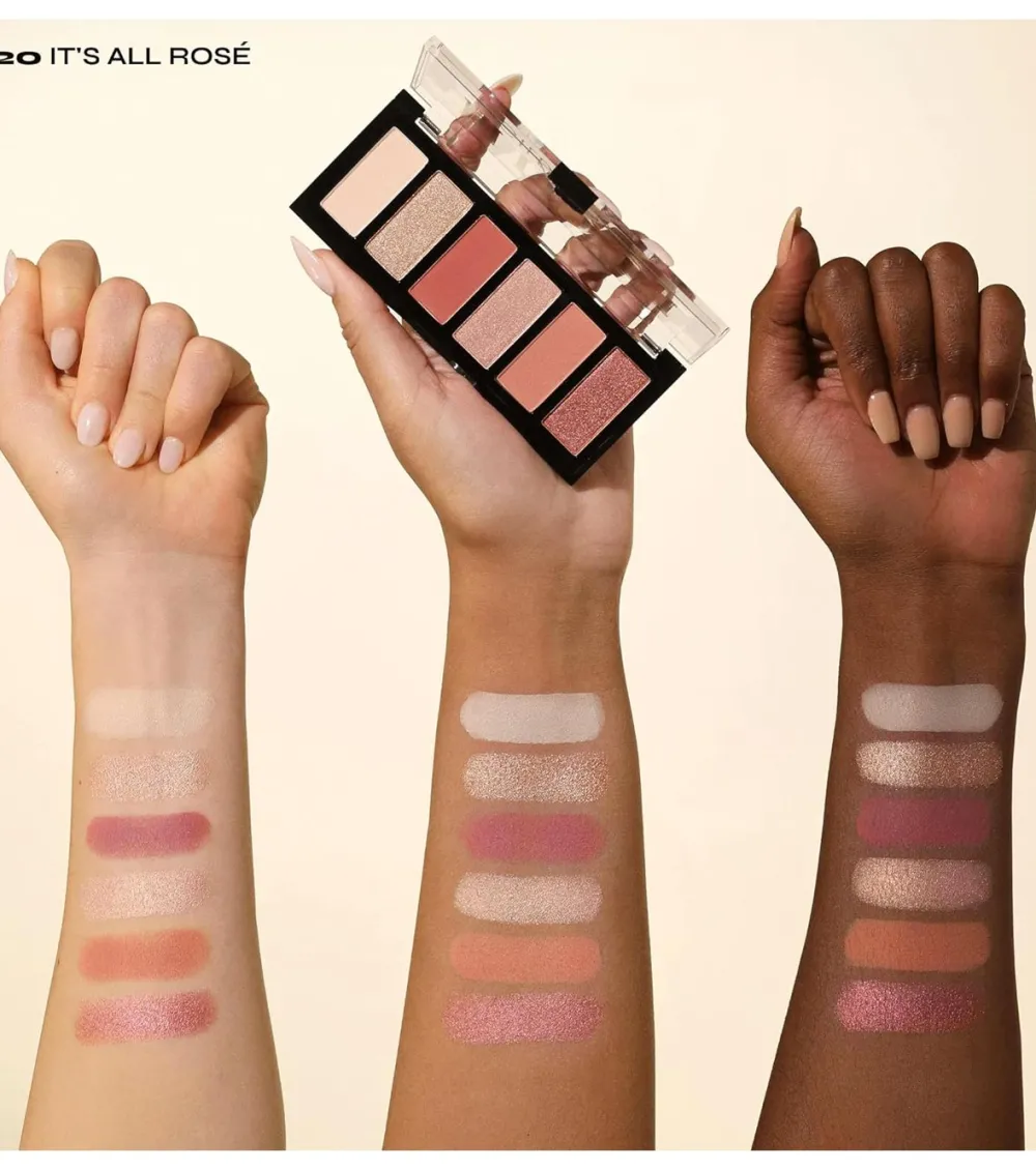 Paleta de sombras de ojos Gilded Mini - 120: It's All Rose>Milani Hot