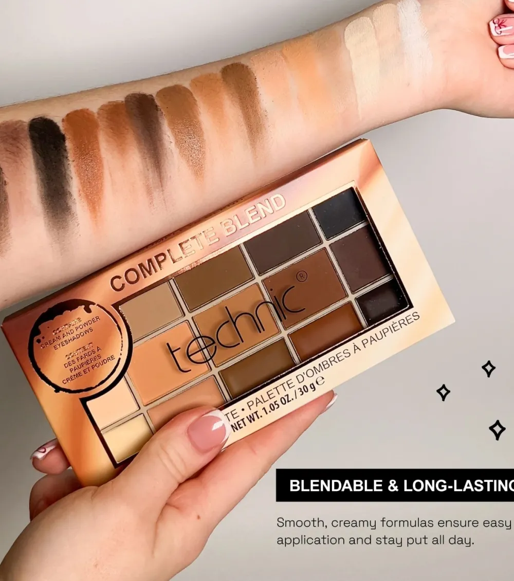 Paleta de sombras de ojos Complete Blend>Technic Cosmetics Online