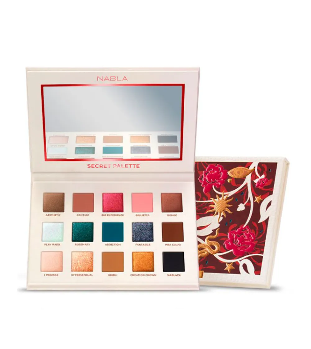 Paleta de sombras de ojos - Secret Palette>Nabla Clearance