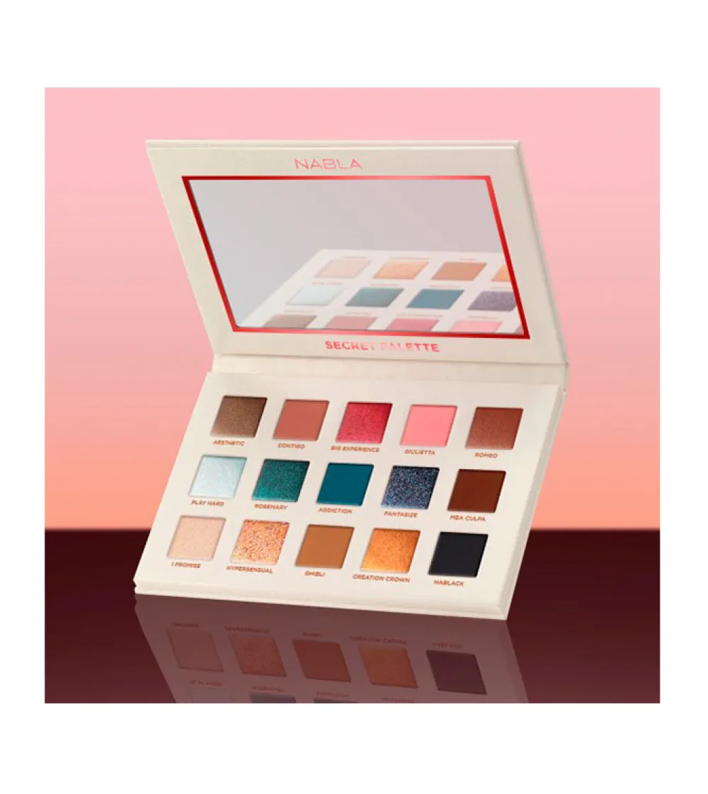 Paleta de sombras de ojos - Secret Palette>Nabla Clearance