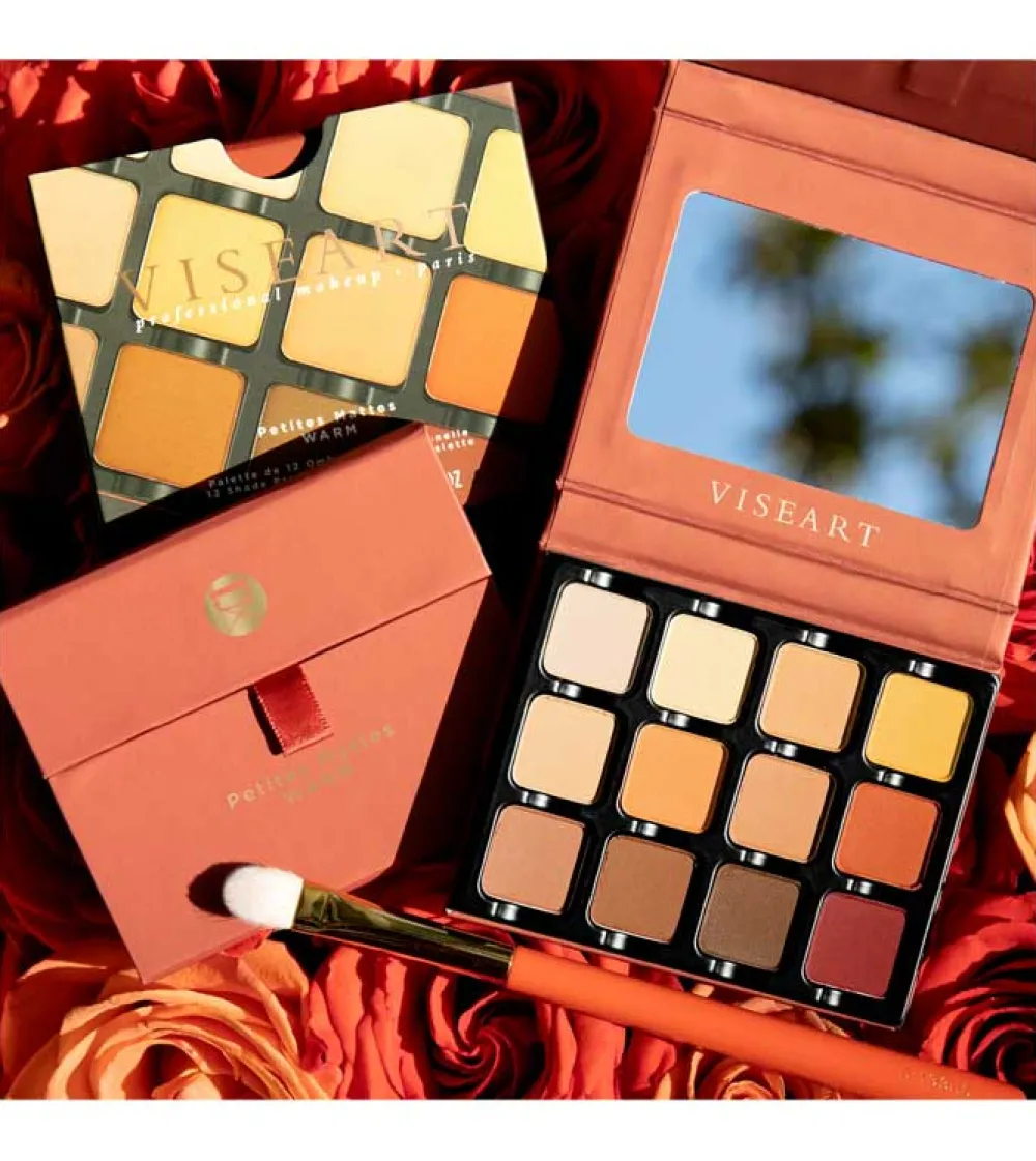 Paleta de sombras Petites Mattes - Warm>Viseart Online