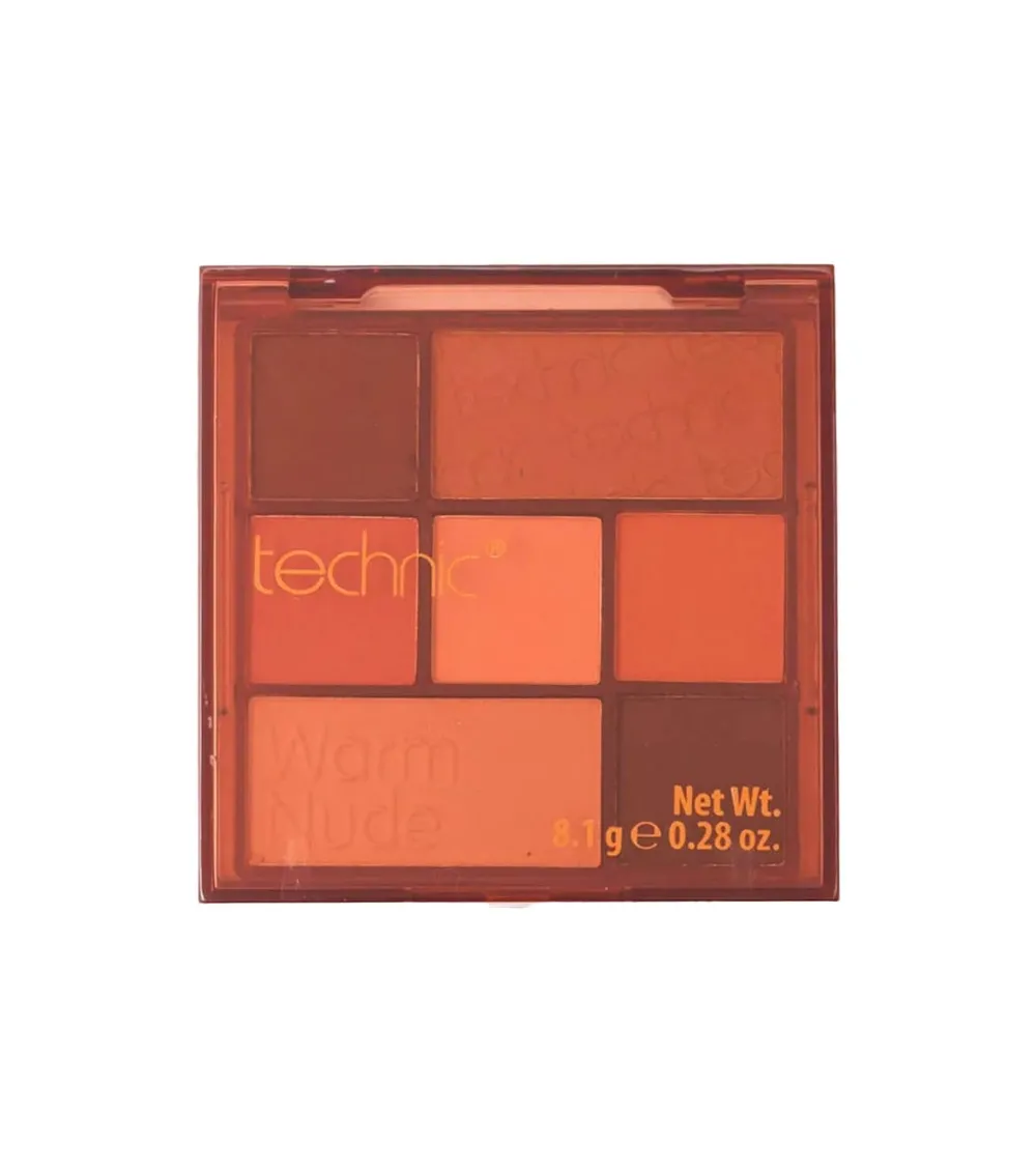 Paleta de sombras Pressed Pigment - Warm Nude>Technic Cosmetics New