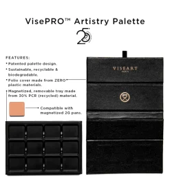 Paleta de sombras Slim Pro VisePRO - VISE01: Neutral Mattes 25e Anniversary><noscript><img width=