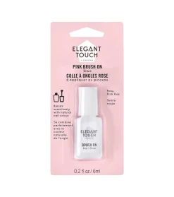 Pegamento para uñas Brush On - Pink>Elegant Touch Clearance