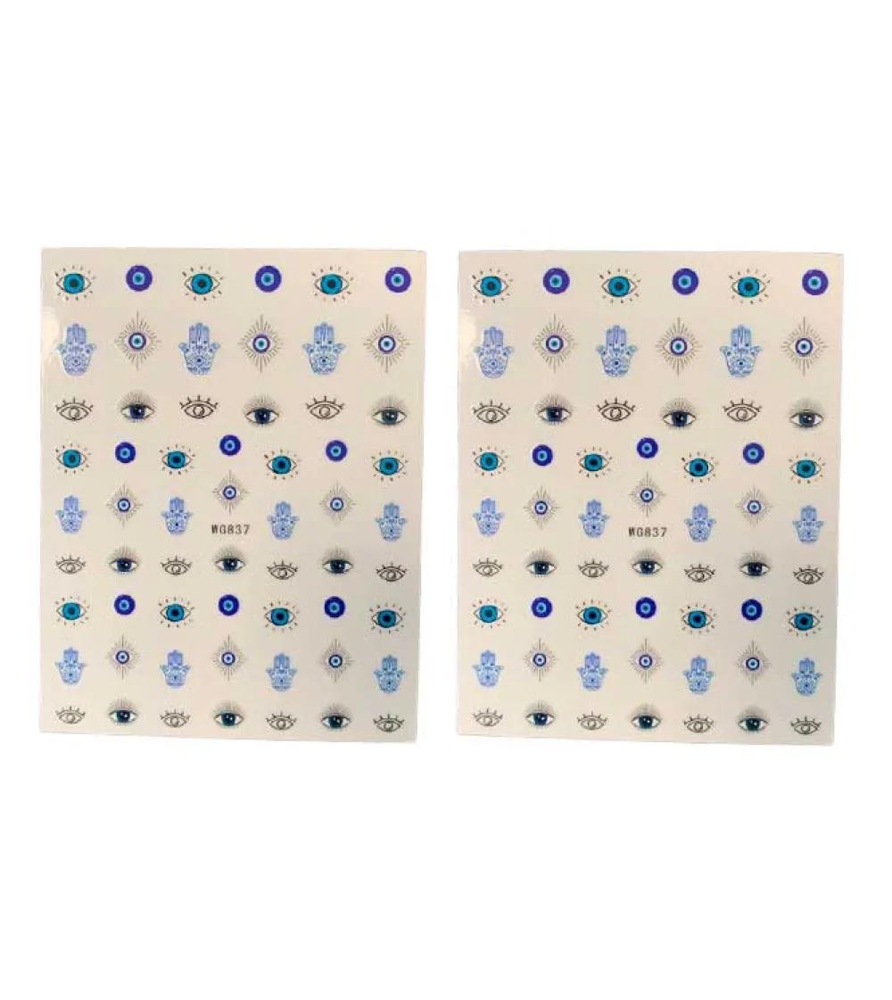 Pegatinas para decoración de uñas - 02: Ojos turcos>Varios Best