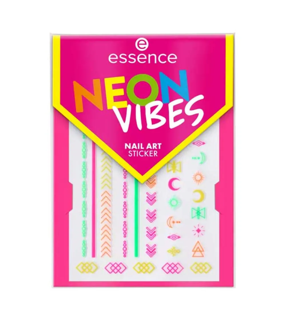 Pegatinas para uñas Neon Vibes>essence New