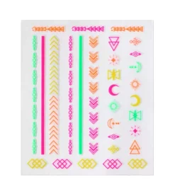 Pegatinas para uñas Neon Vibes><noscript><img width=