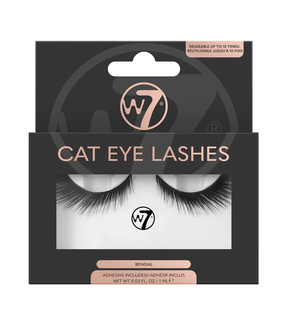 Pestañas postizas Cat Eye Lashes - Bengal>W7 Best