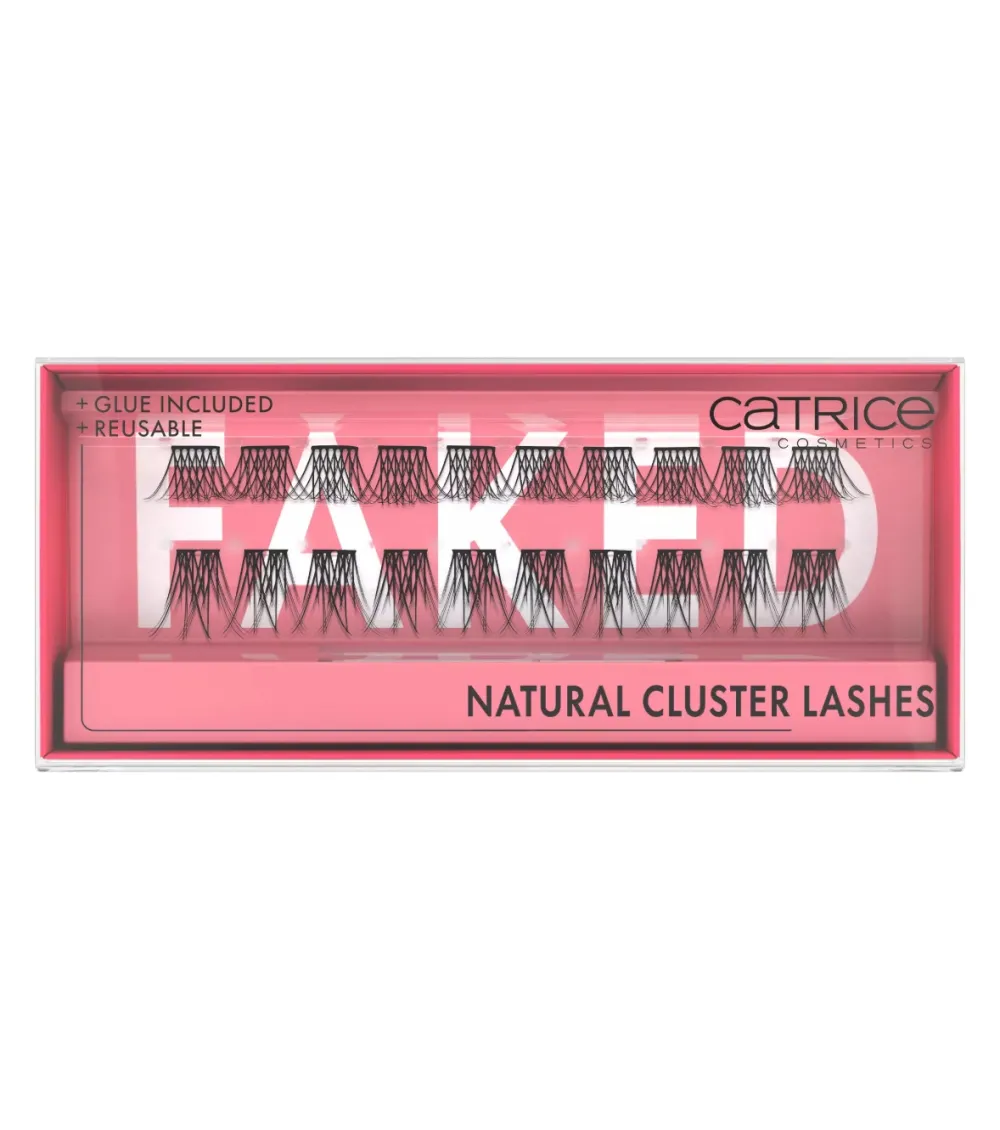 Pestañas postizas Faked - Natural Cluster>Catrice Hot