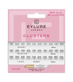 Pestañas postizas individuales Clusters - Wispy>Eylure Hot