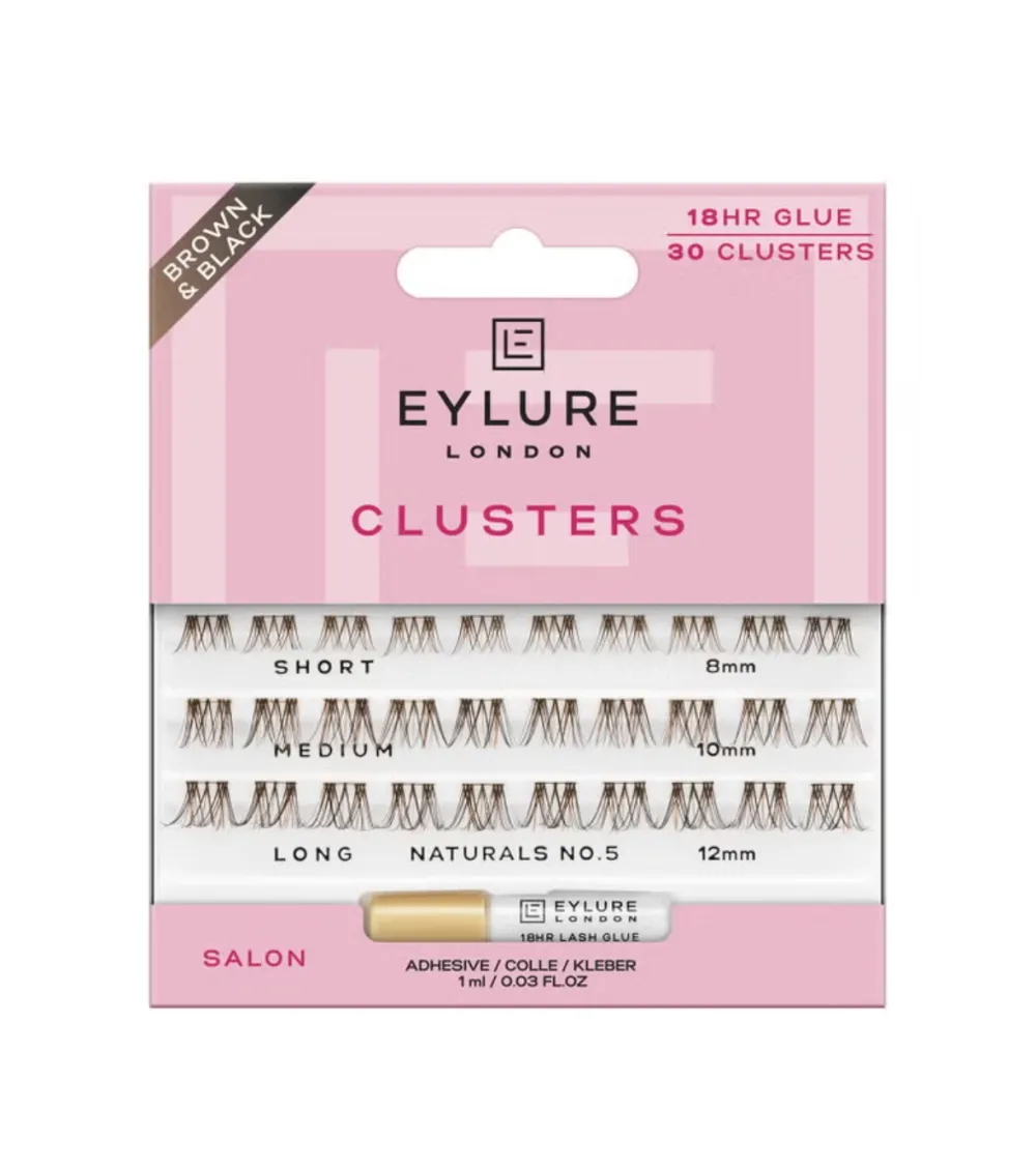 Pestañas postizas individuales Clusters Natural - Nº5>Eylure New