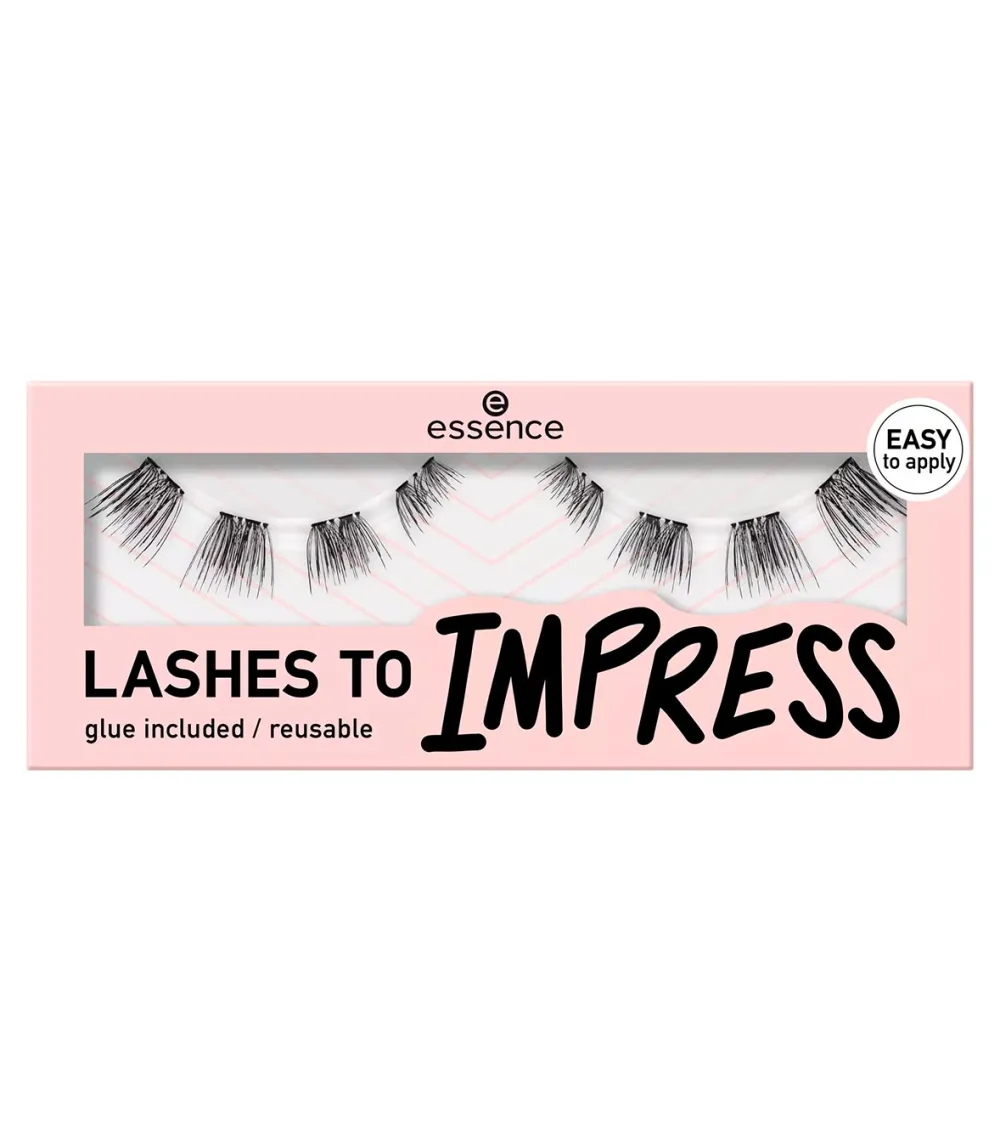 Pestañas Postizas Lashes to Impress - 08: Pre-cut lashes>essence New