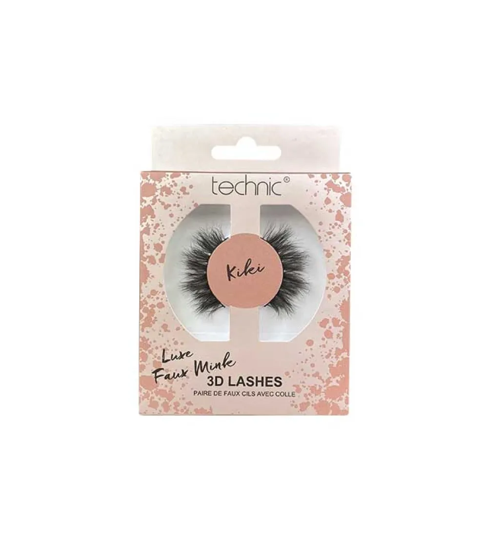 Pestañas postizas Luxe Faux Mink 3D - Kiki>Technic Cosmetics Outlet