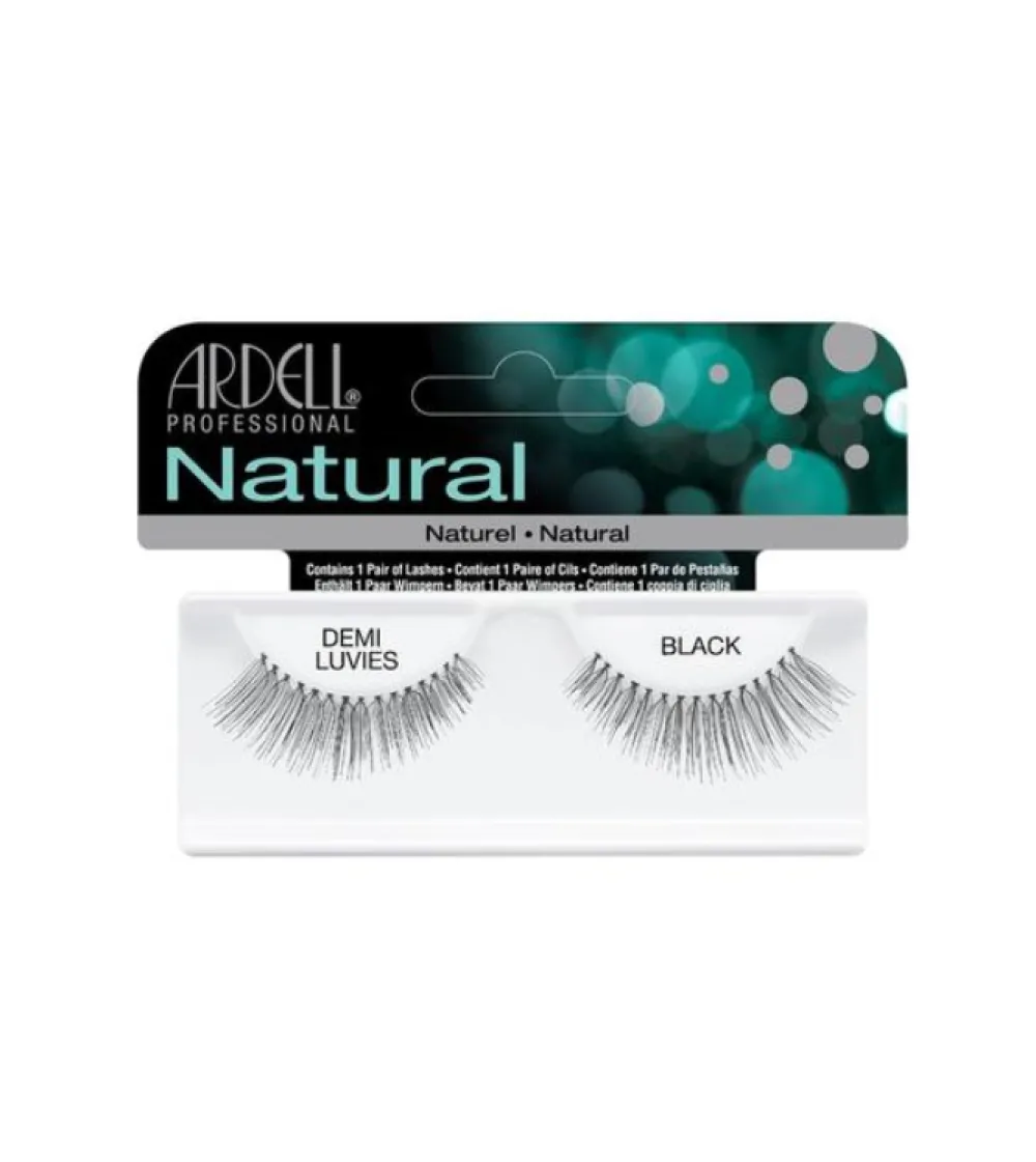 Pestañas postizas Natural Demi Luvies Black>Ardell Online