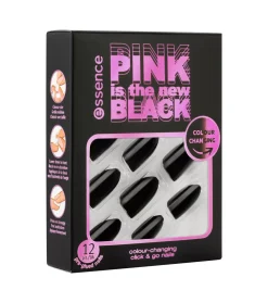 *PINK is the new BLACK* - Uñas postizas colour-changing Click & Go - 01: Show Your Pink Side>essence Hot