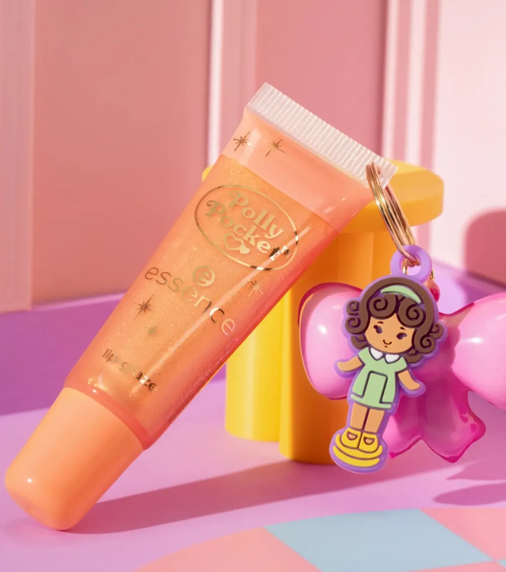 *Polly Pocket* - Brillo de labios con llavero - 02: Fashion Polly>essence Clearance