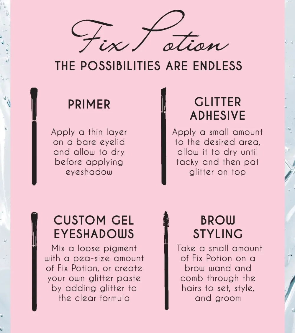 Prebase para glitter Mini Fix Potion 4ml>Karla Cosmetics Best