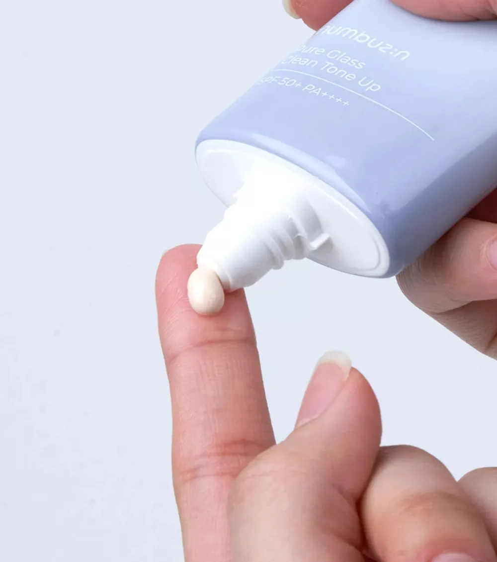 Protector solar con color No.1 Pure Glass Clean Tone Up SPF 50+ PA++++>Numbuzin Online