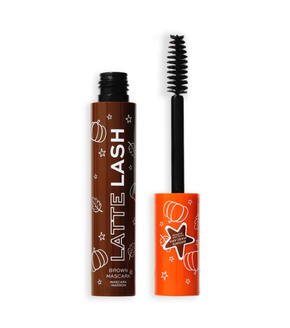 *Pumpkin Spice* - Máscara de pestañas marrón Latte Lash>Revolution Relove Best