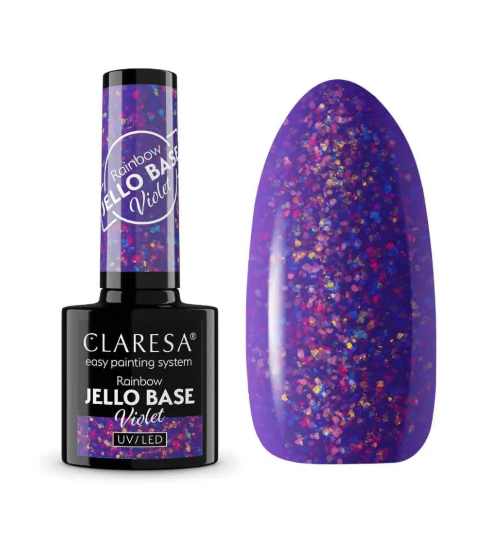*Rainbow Jello Base* - Esmalte de uñas semipermanente - Violet>Claresa Sale