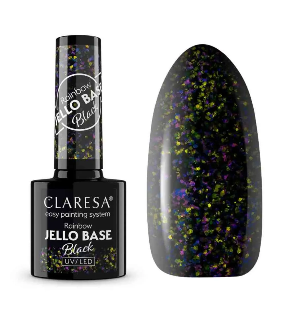 *Rainbow Jello Base* - Esmalte de uñas semipermanente - Black>Claresa Outlet