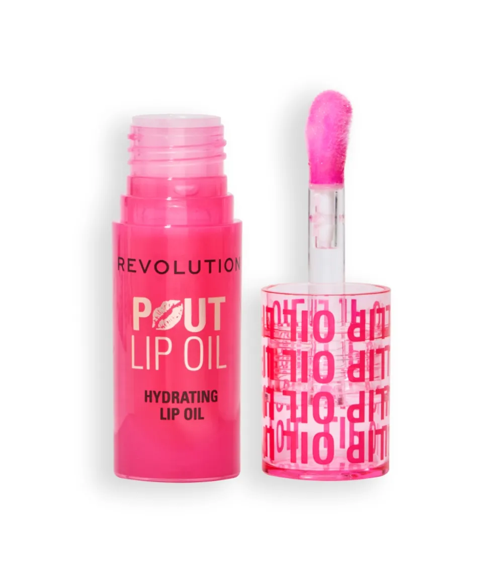 Revolution - Aceite labial Pout Lip - Watermelon Pink>Makeup Revolution