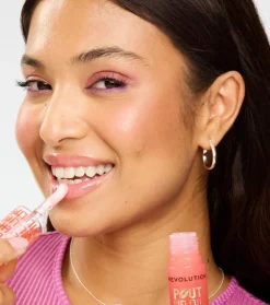 Revolution - Aceite labial Pout Lip - Juicy Peach><noscript><img width=