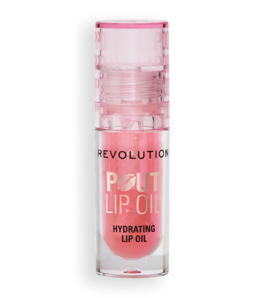 Revolution - Aceite labial Pout Lip - Glam Pink Shimmer>Makeup Revolution Outlet
