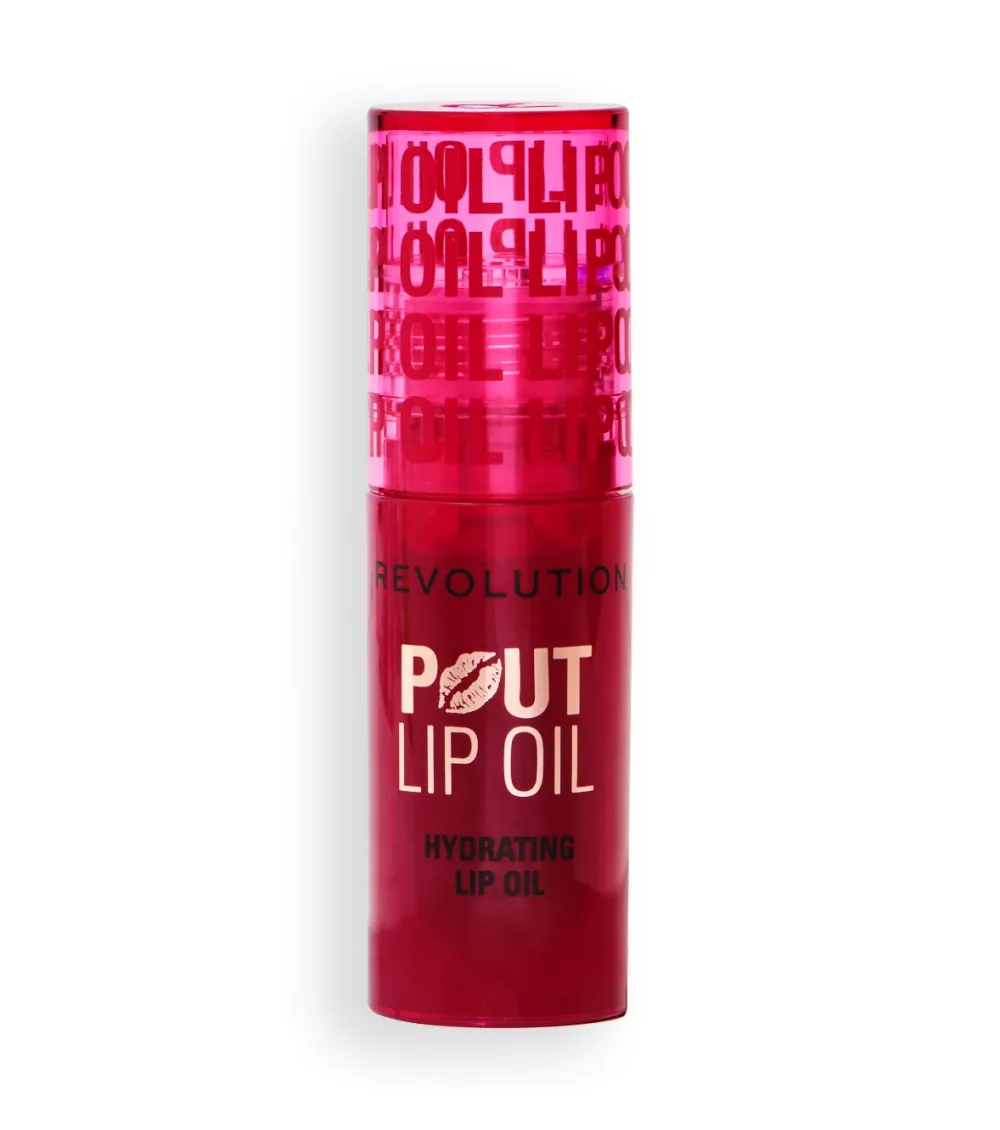 Revolution - Aceite labial Pout Lip - Cherry Red>Makeup Revolution Clearance