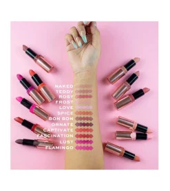Revolution - Barra de Labios Powder Matte Lipstick - Ornate><noscript><img width=
