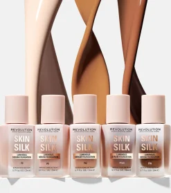 Revolution - Base de maquillaje Skin Silk Serum Foundation - F8.5><noscript><img width=