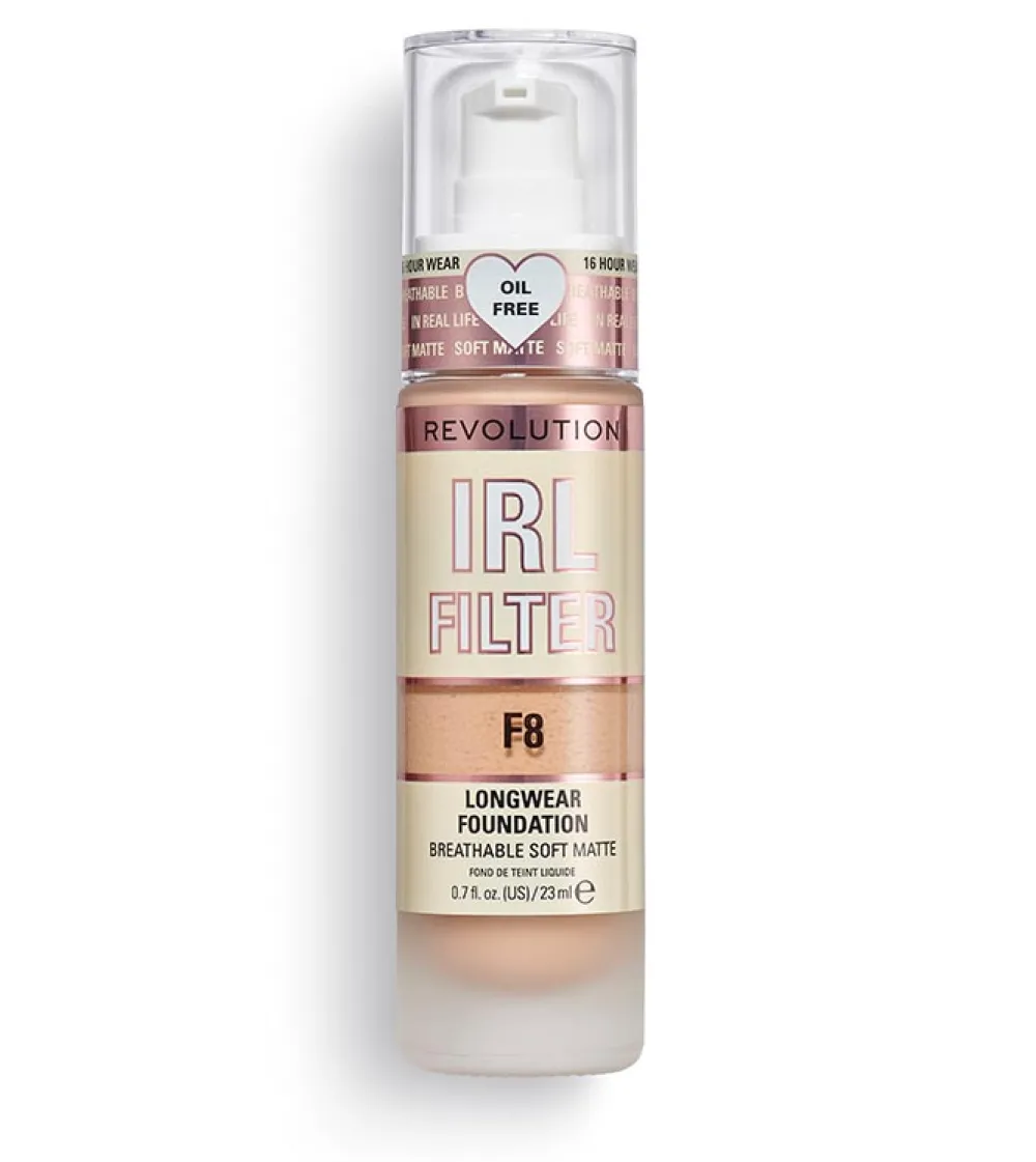 Revolution - Base de maquillaje IRL Filter - F8>Makeup Revolution Outlet