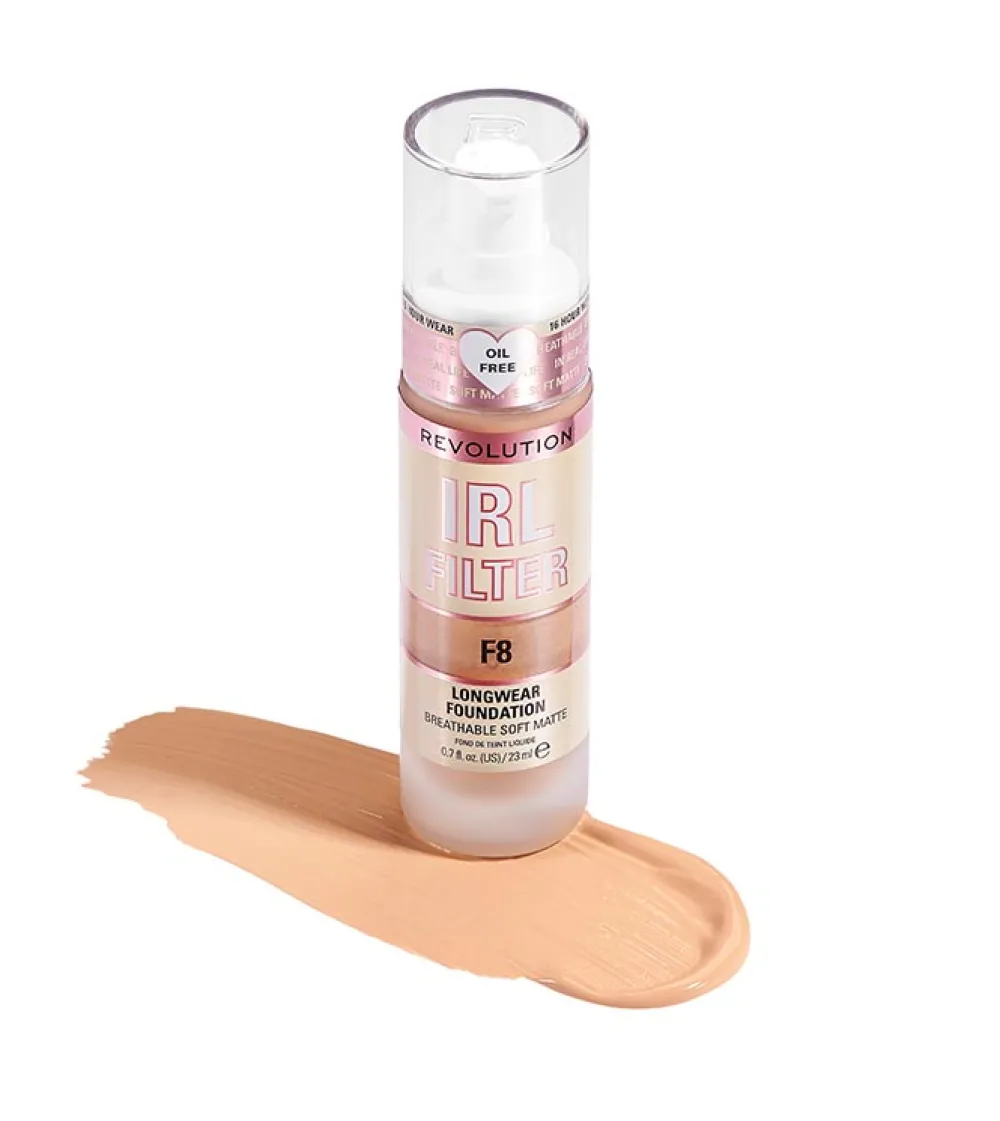 Revolution - Base de maquillaje IRL Filter - F8>Makeup Revolution Outlet