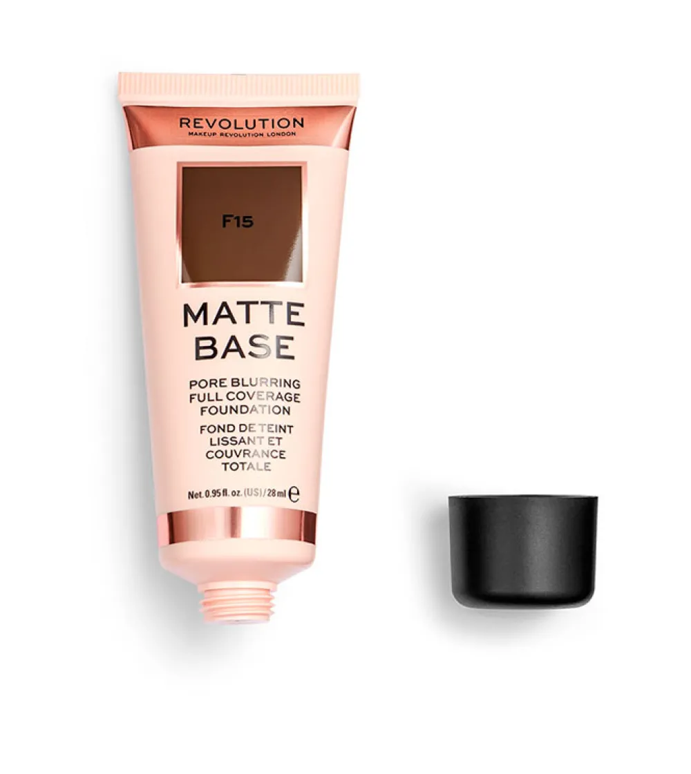 Revolution - Base de maquillaje Matte Base - F15>Makeup Revolution Hot