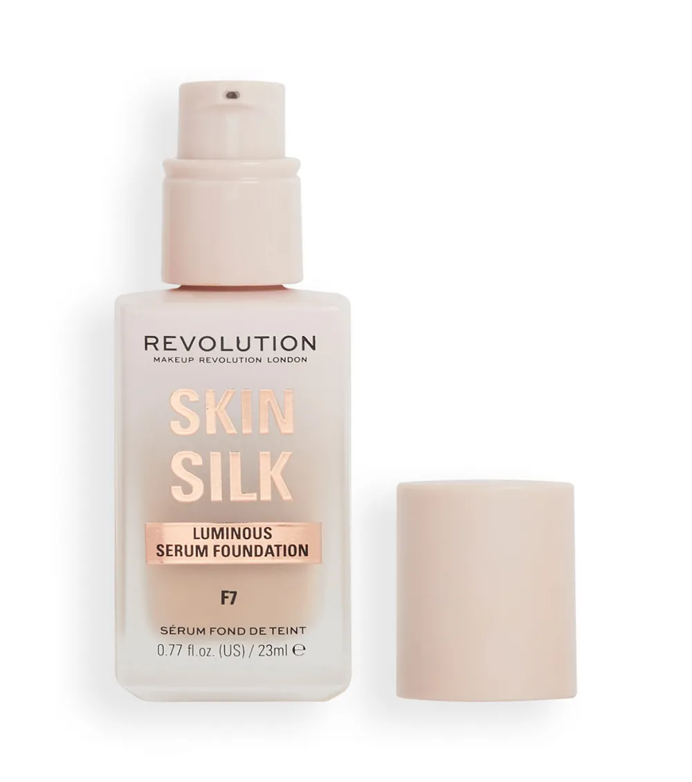 Revolution - Base de maquillaje Skin Silk Serum Foundation - F7>Makeup Revolution Hot