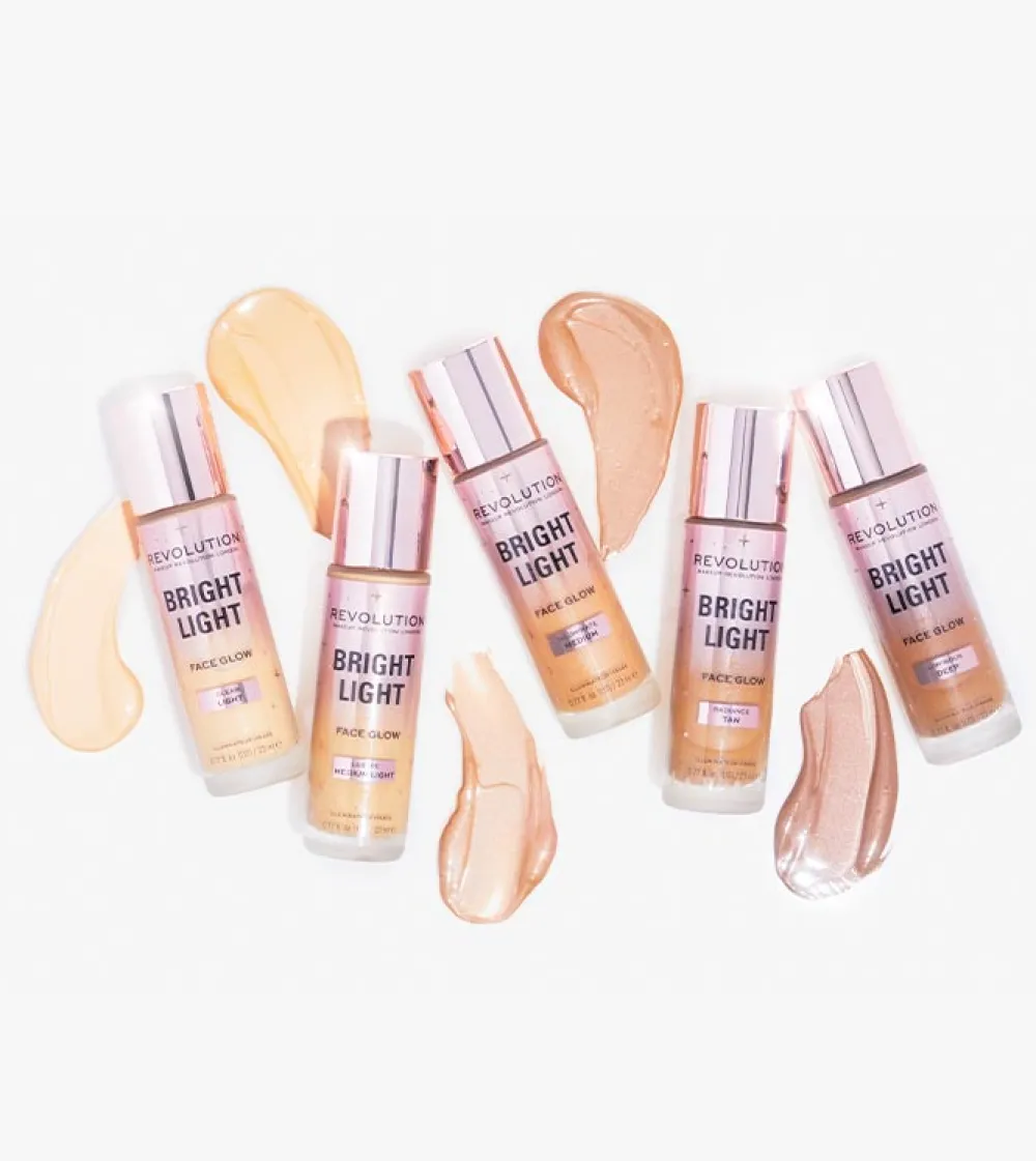 Revolution - Base multiusos Bright Light Face Glow - Radiance Tan>Makeup Revolution Discount