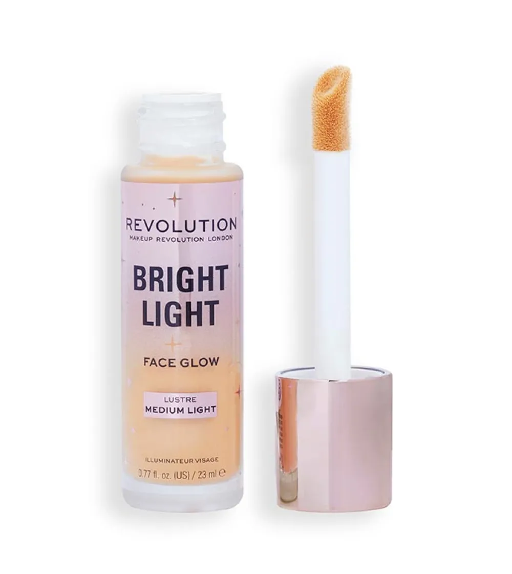 Revolution - Base multiusos Bright Light Face Glow - Lustre Medium Light>Makeup Revolution Discount