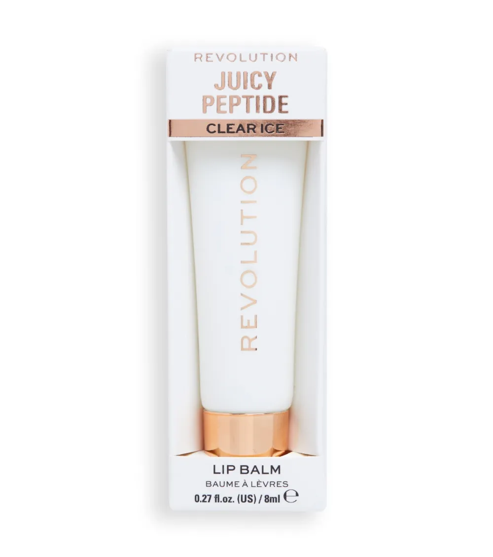 Revolution - Bálsamo labial Juicy Peptide - Clear Ice>Makeup Revolution Clearance