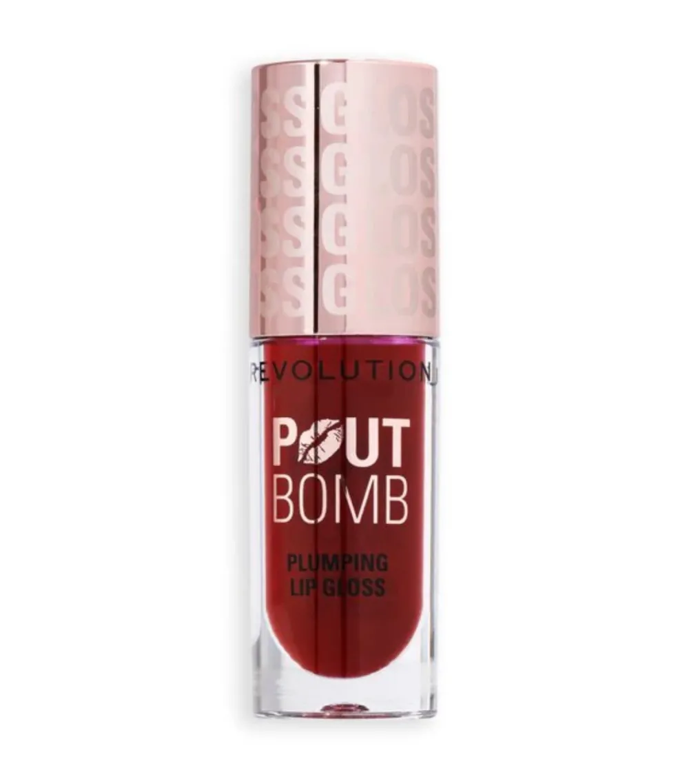 Revolution - Brillo de labios voluminizador Pout Bomb - Jelly Berry Mauve>Makeup Revolution Outlet