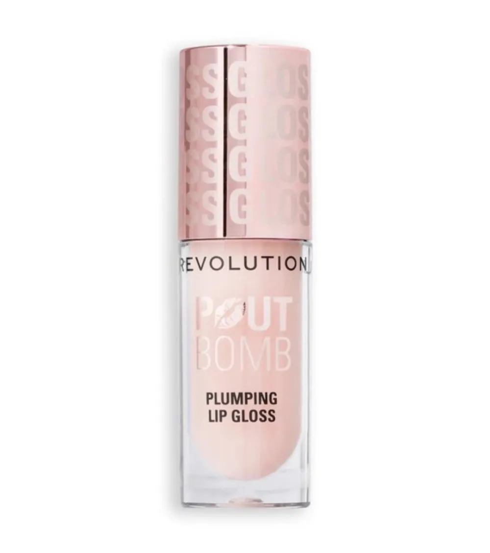 Revolution - Brillo de labios voluminizador Pout Bomb - Milky Sheer Holo>Makeup Revolution Outlet