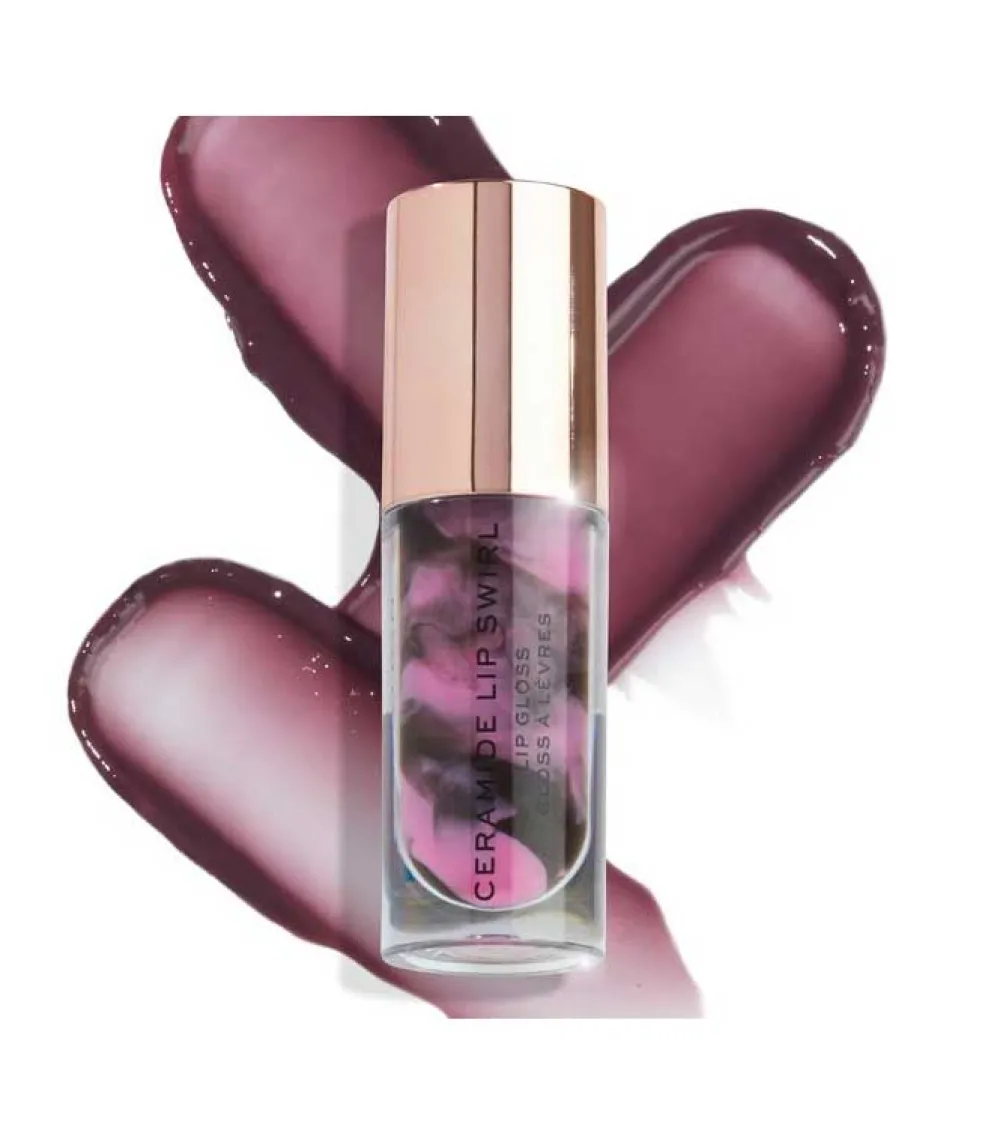 Revolution - Brillo de labios Ceramide Lip Swirl - Cherry mauve>Makeup Revolution Outlet