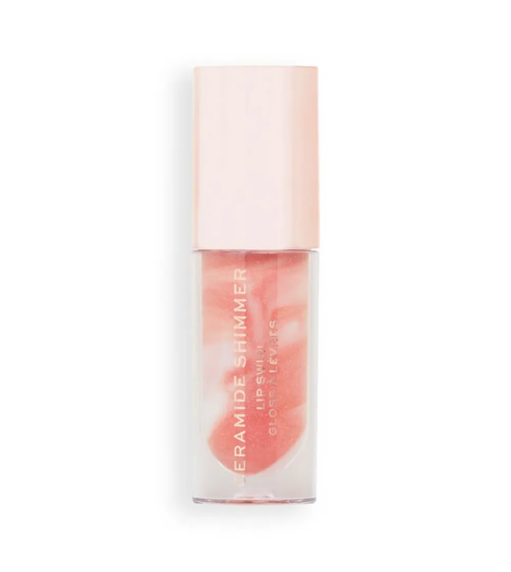 Revolution - Brillo de labios Ceramide Shimmer Lip Swirl - Glitz Nude>Makeup Revolution Online