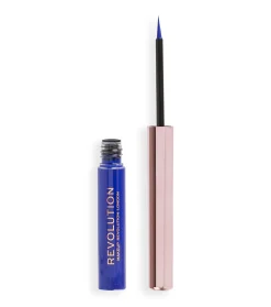 Revolution - Delineador de ojos líquido Super Flick - Blue>Makeup Revolution Best