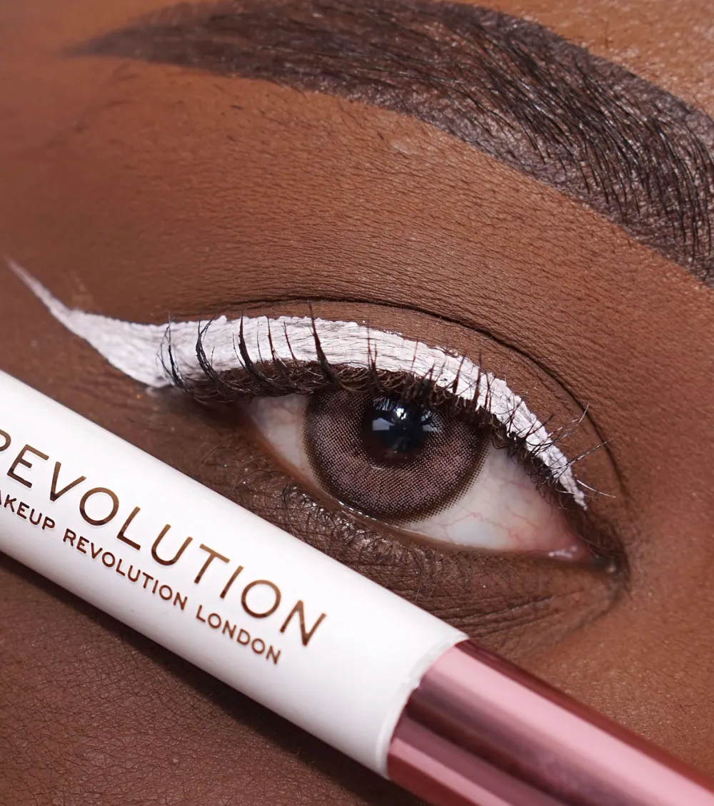 Revolution - Delineador de ojos líquido Super Flick - White>Makeup Revolution Online