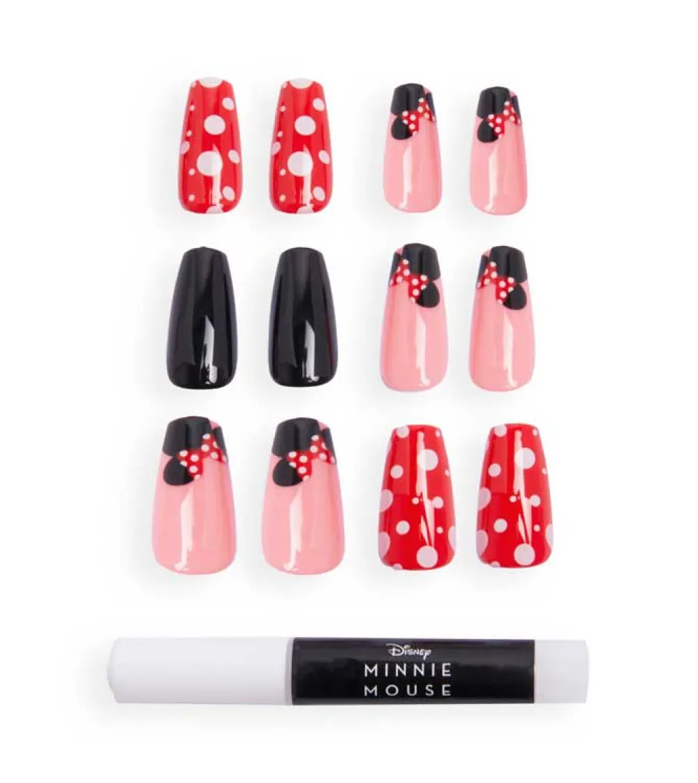 Revolution - *Disney's Minnie Mouse and * - Uñas postizas Always In Style>Makeup Revolution