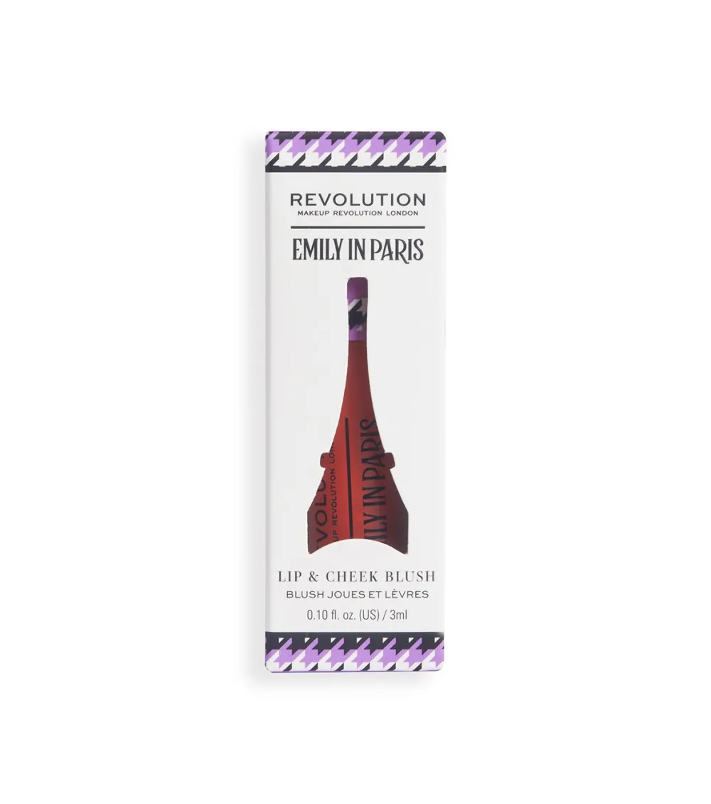Revolution - *Emily In Paris* - Tinte de labios y mejillas - Mimosa Orange>Makeup Revolution Clearance