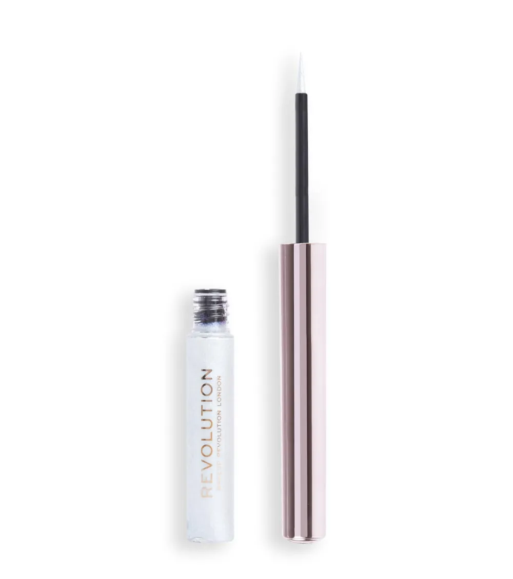 Revolution - *Festive Allure* - Delineador líquido Chromatic Liner - Holo White>Makeup Revolution