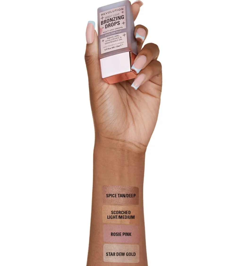 Revolution - Gotas bronceadoras Bright Light - Scorched Light/ Med>Makeup Revolution Sale