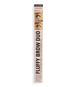 Revolution - Lápiz de cejas Fluffy Brow Filter Duo - Ash Brown><noscript><img width=